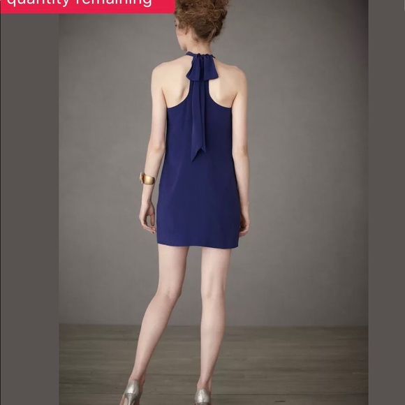 BLHDN Anthropologie Silk Racerback Mini Dress - Picture 6 of 12